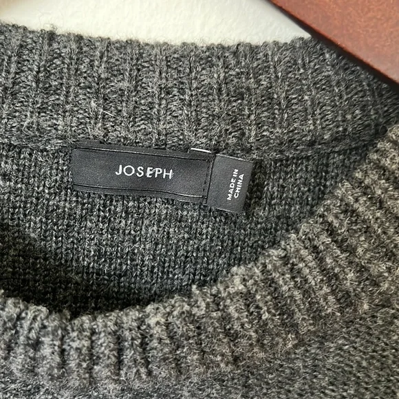 Joseph Cashair Cashmere Charcoal Knit Sweater - Picture 3 of 7
